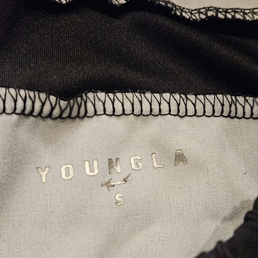 YoungLA Bodybuilding Training Shorts Men's Small Black Camo 4